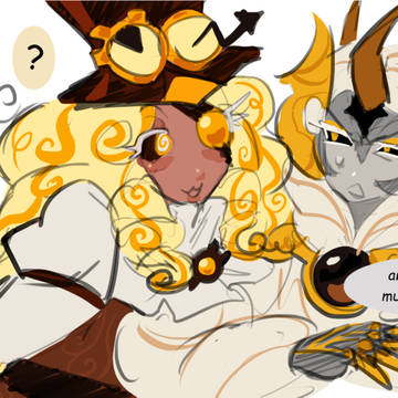 cookie run - timekeeper doodles