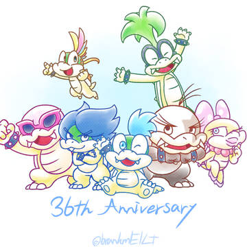 36周年カウントダウン絵まとめ