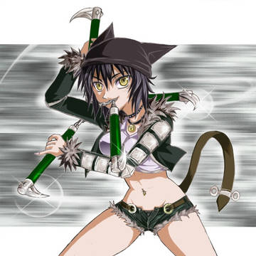 黒猫ひねり