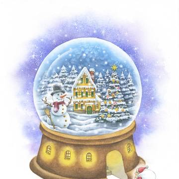 スノードムの街（Xmas・３）
