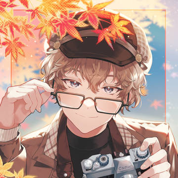 紅葉とカメラ