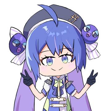 ダブルピースウナちゃん