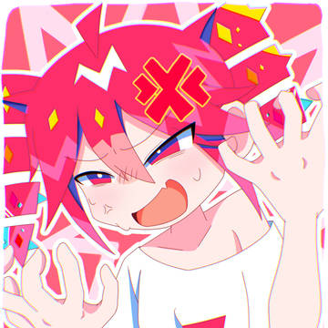 イライラしている!