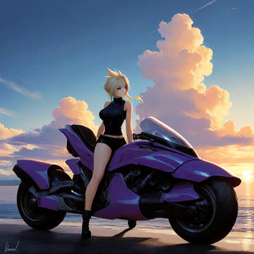 茄子で出来たホバーバイクという無茶ぶりをしたもの