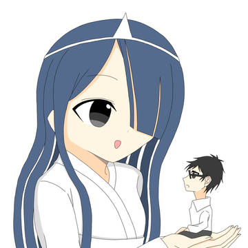 手乗り優真と幽子ちゃん