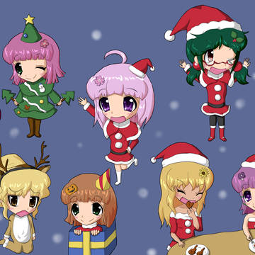 オリキャラでクリスマス