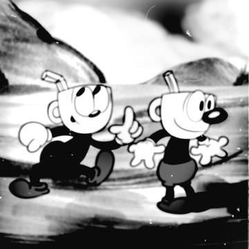 Cuphead & mugman in