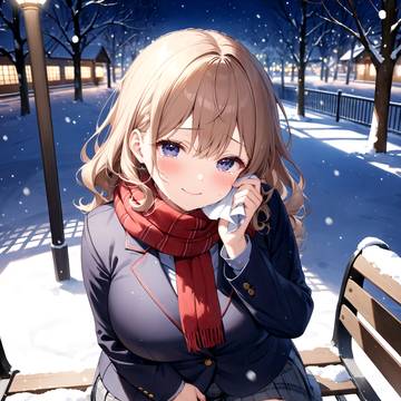 冬の夜、涙のあとに