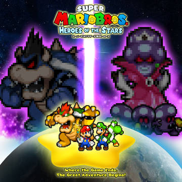 SMB Heroes of the Stars Poster