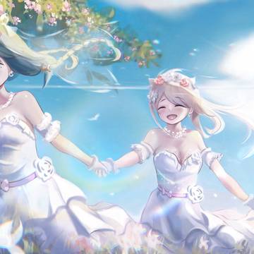 テラコマリとリンズの結婚式後