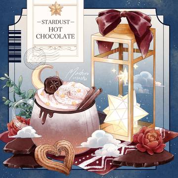 星屑ホットチョコレート