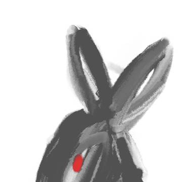 Conejo oscuro