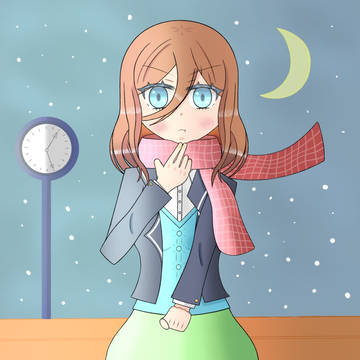 中野三玖を描いてみました！