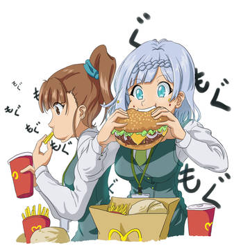 もう時間がない！もぐもぐ