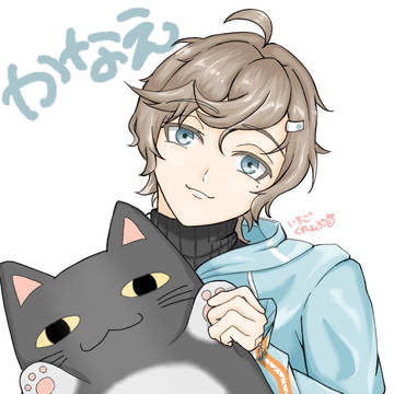 ロトと戯れる叶さん