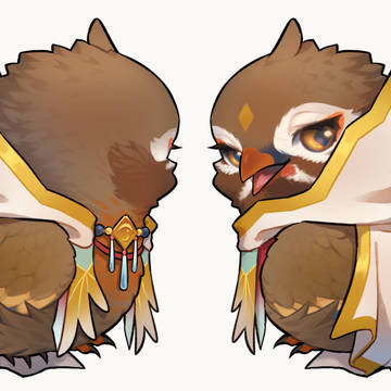【委託】VTuber小金碧碧JinBee_鳥ver.