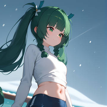Qingyi ~ At the ocean ❄️