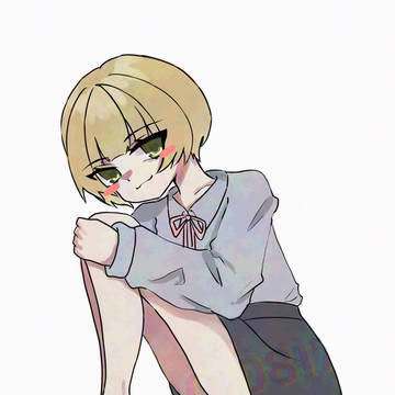 体育座り！