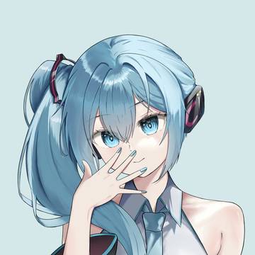 單馬尾ミク