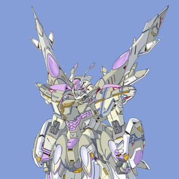 クロスボーンガンダム X13 Silver Snow