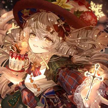 merryChristmas!クリスマスクッキー&ティーの妖精