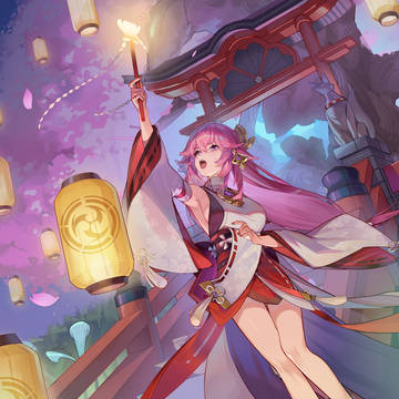 げんし神-八重神子（原神-八重神子）