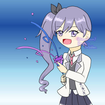 梨緒ちゃんがお祝いしてくれたよ