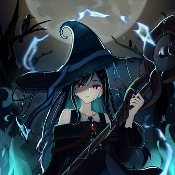 炎をあやつる魔女