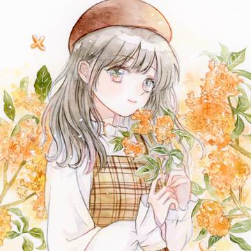 秋を告げる