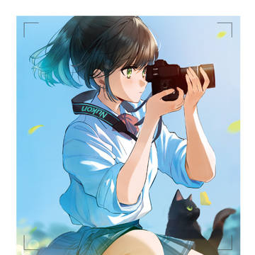 【通販あり】C105新刊「野良猫に好かれる写真部の先輩2」