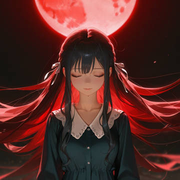 丰川祥子 红月