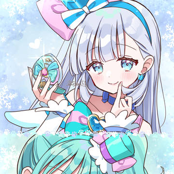 リップはキュートに!