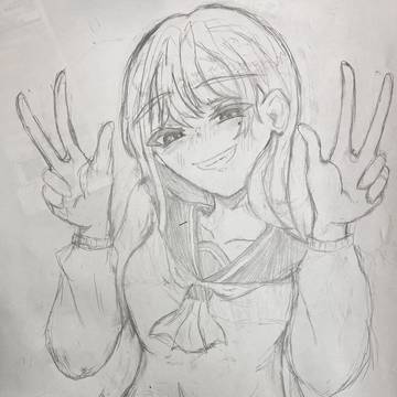 天真爛漫ダブルピース