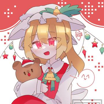 クリスマス衣装のフラン