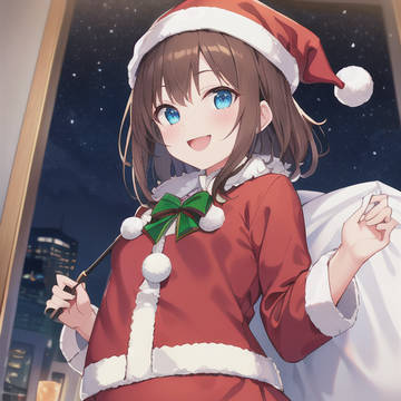 うちの子　サンタ
