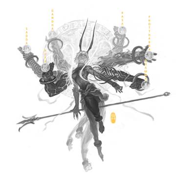 six sense spheres asura