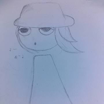 タナーさん 初描き