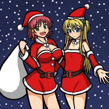 真っ赤な服のサンタさん6