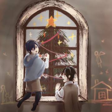 クリスマス飾り付け
