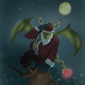 サンタドラゴン