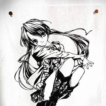 2024 咲耶誕生日切り絵