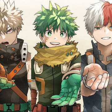 僕のヒーローアカデミア　イラスト