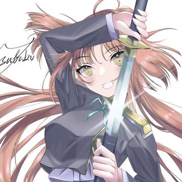 軍服女孩拔刀~