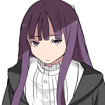 上目遣いするフェルン