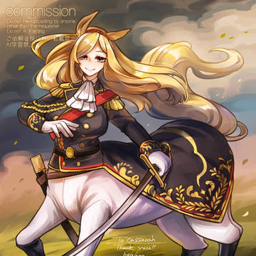 【Skeb】ご依頼者様OCさん🐎