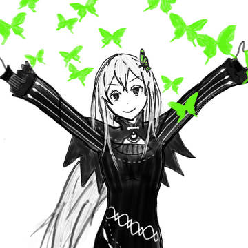 墨絵風エキドナ