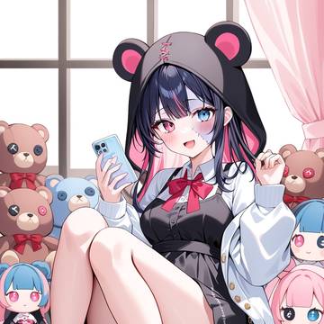 オッドアイ子たち