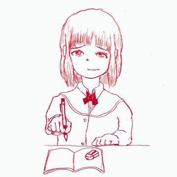 体育のあとの田中さん