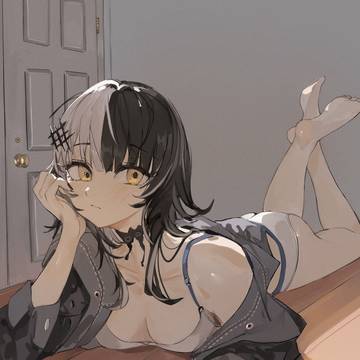 Shiori on floor