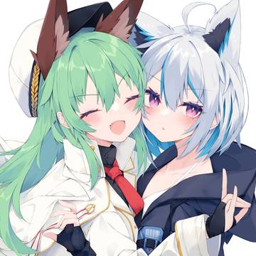 ほっぺ合わせ